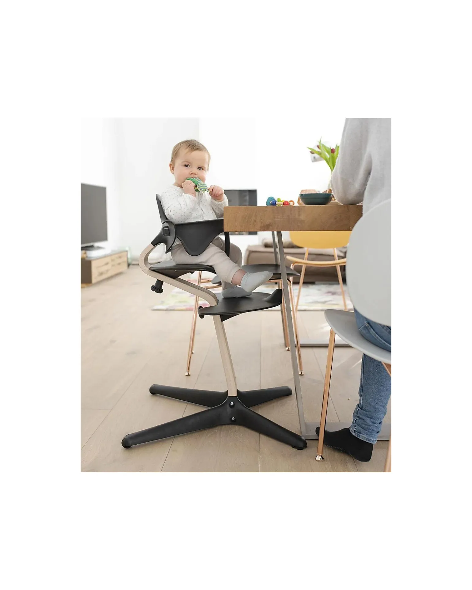 Baby Set per Sedia Evolutiva Nomi - Nero
