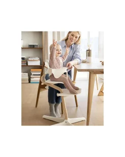 Baby Set per Sedia Evolutiva Nomi - Bianco