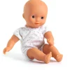 Bambola Mini Sasha e Culla - Pomea Collection - 20 cm