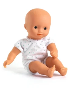 Bambola Mini Sasha e Culla - Pomea Collection - 20 cm