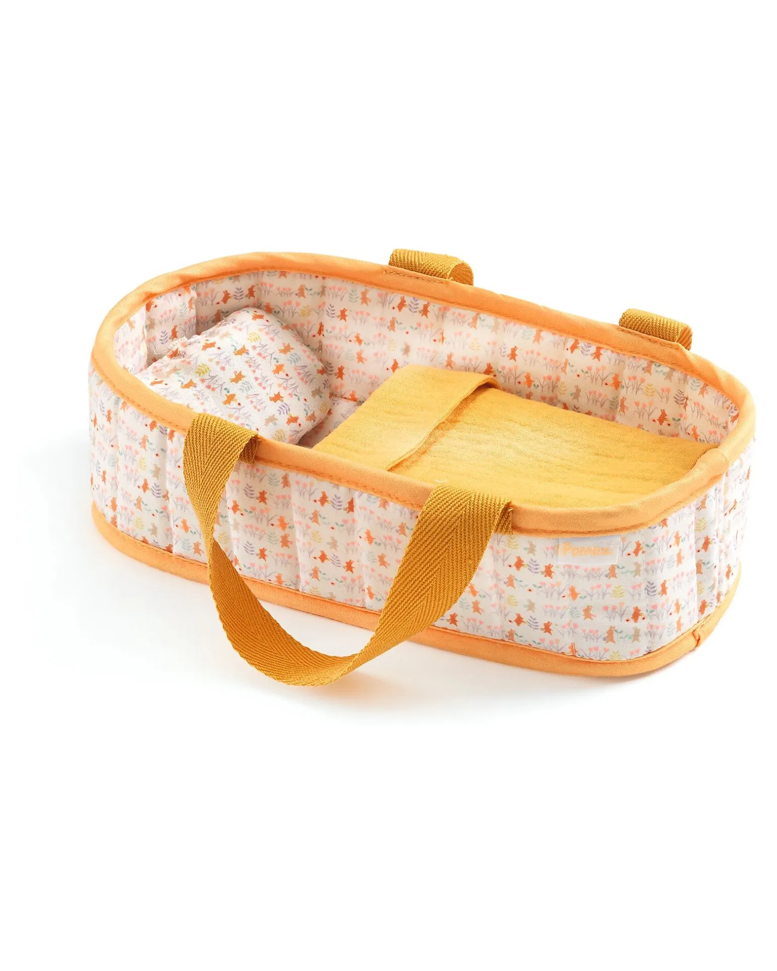 Bambola Mini Sasha e Culla - Pomea Collection - 20 cm