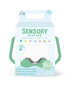 Barattolo per Gioco Sensoriale - Teal - Adatto da 18 Mesi