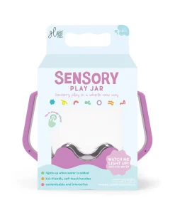Barattolo per Gioco Sensoriale - Viola - Adatto da 18 Mesi