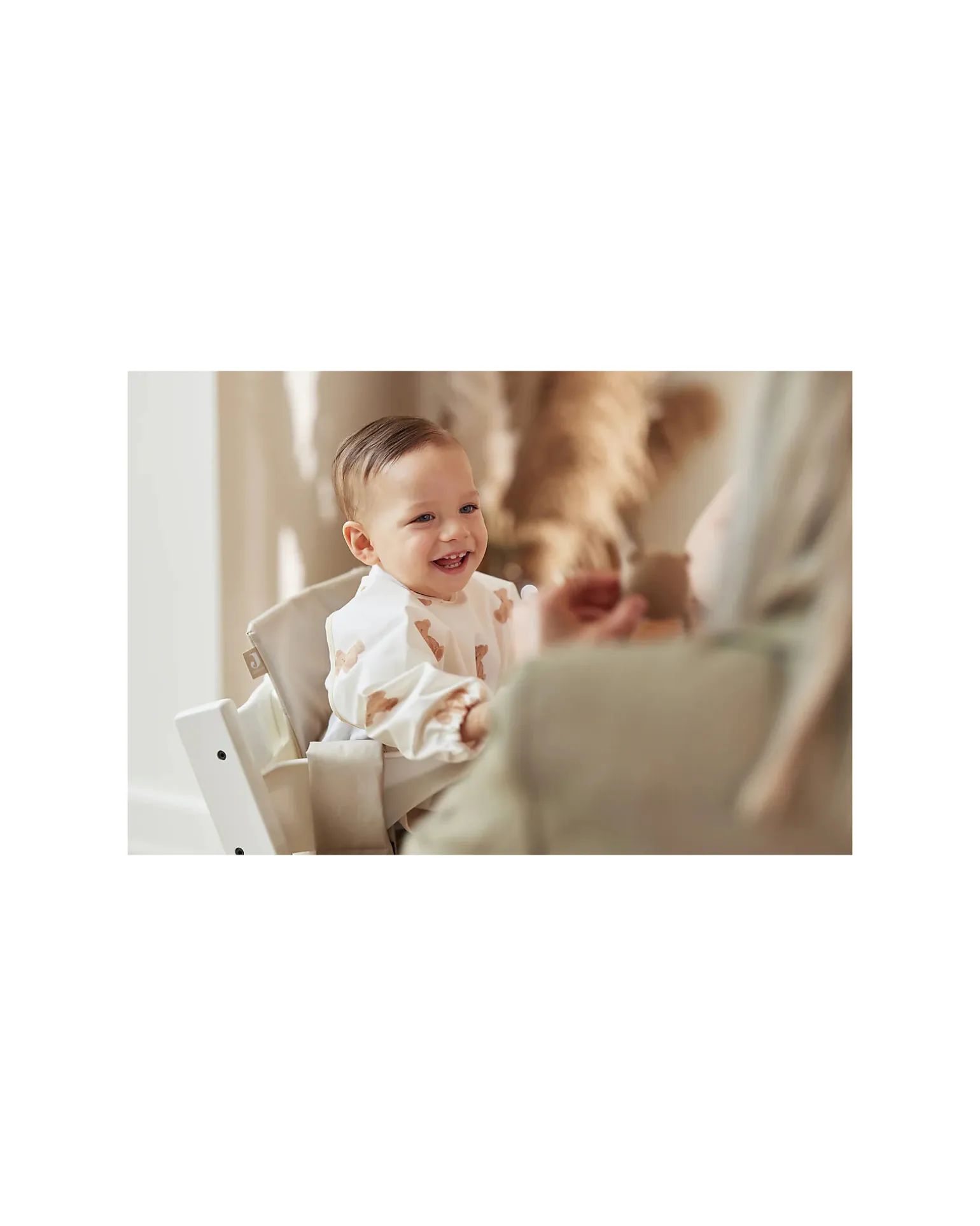 Bavaglino con Maniche - Impermeabile - Teddy Bear