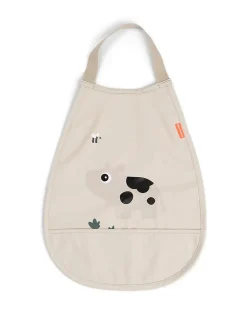 Bavaglino Pull Over - Impermebaile con Tasca - Tiny Farm - Sabbia