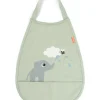 Bavaglino Pull Over - Impermebaile con Tasca - Elphee - Verde - Certificato OEKO-TEX