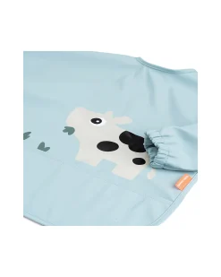 Bavaglio a Maniche Lunghe con Tasca - Tiny Farm - Blu - Impermeabile