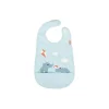 Bavaglio Impermeabile - Chiusura in Velcro - Blu - con Tasca