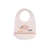 Bavaglio Impermeabile con Tasca - Tiny Farm - Cipria - 100% Silicone