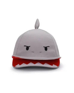 Berretto Estivo 3D con Visiera - Squalo - Cotone Elasticizzato (4-6 anni)