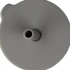 Bicchiere con Cannuccia - Grigio Olivastro - Silicone