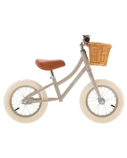 Bicicletta Senza Pedali First Go, Beige - per Bambini da 3 a 5 Anni!
