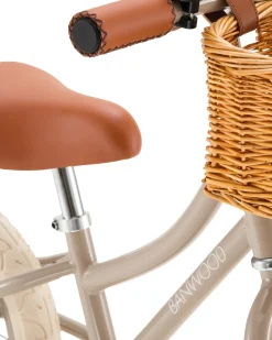 Bicicletta Senza Pedali First Go, Beige - per Bambini da 3 a 5 Anni!