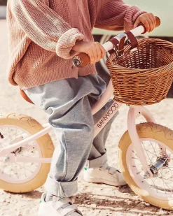 Bicicletta Senza Pedali First Go - Rosa - Per Bambini da 3 a 5 anni!