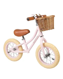 Bicicletta Senza Pedali First Go - Rosa - Per Bambini da 3 a 5 anni!
