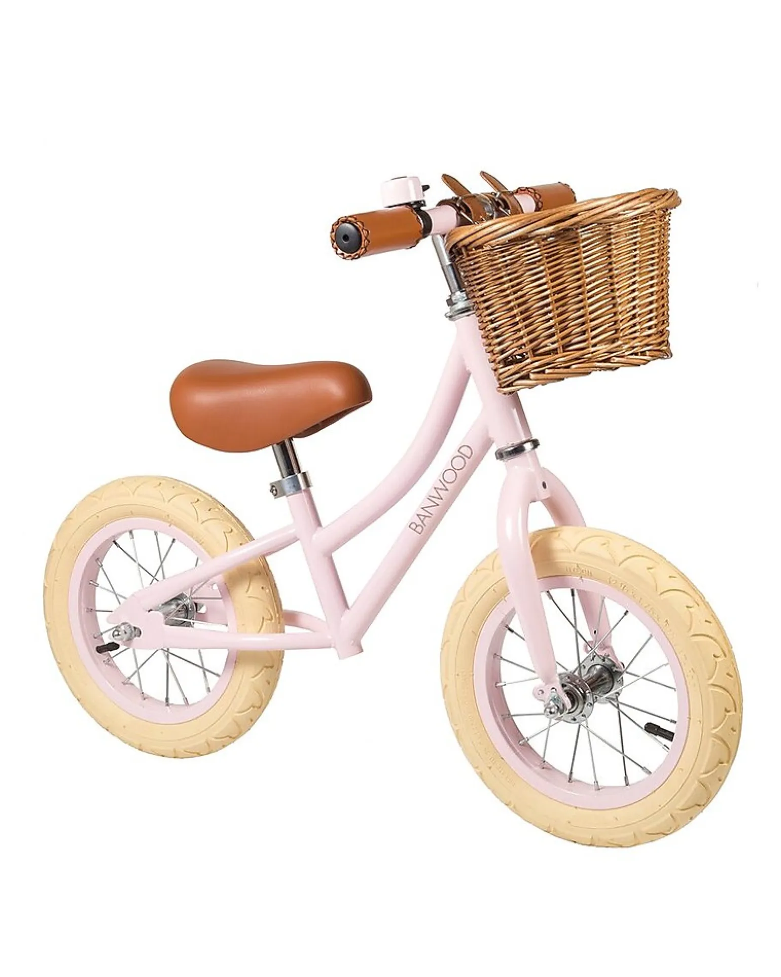 Bicicletta Senza Pedali First Go - Rosa - Per Bambini da 3 a 5 anni!
