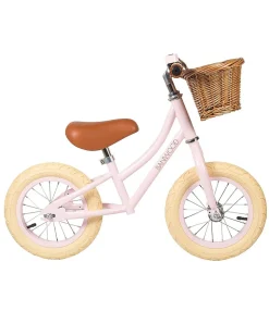 Bicicletta Senza Pedali First Go - Rosa - Per Bambini da 3 a 5 anni!