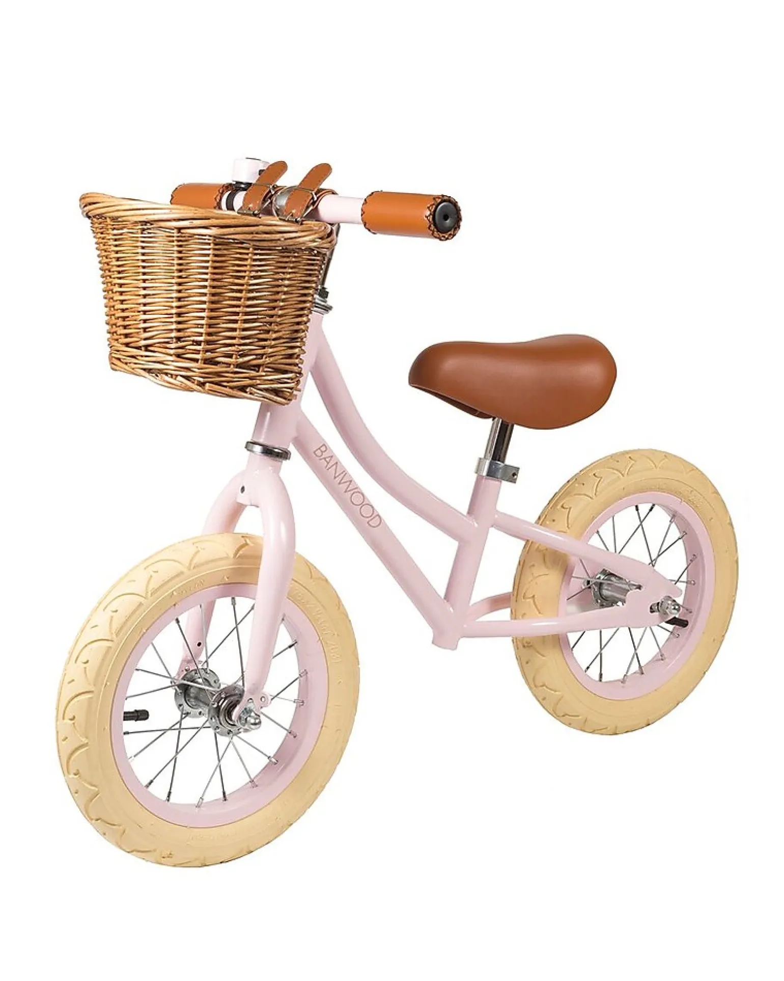 Bicicletta Senza Pedali First Go - Rosa - Per Bambini da 3 a 5 anni!