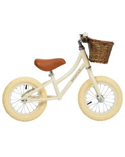 Bicicletta Senza Pedali First Go, Crema - Per Bambini da 3 a 5 anni!