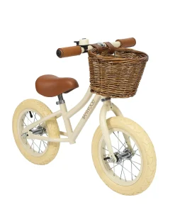 Bicicletta Senza Pedali First Go, Crema - Per Bambini da 3 a 5 anni!