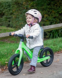 Bicicletta senza Pedali Whizz - Verde - Sviluppa l'Equilibrio - +2 Anni