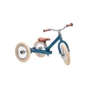 Bici 2 in 1 Blu Vintage Opaco + Kit Terza Ruota per Convertirla in Triciclo