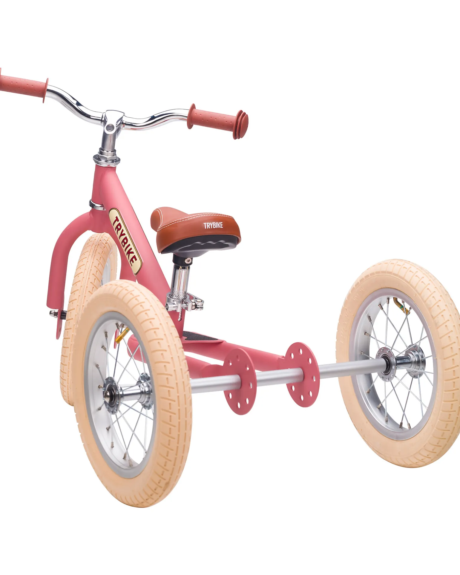 Bici Senza Pedali Vintage - Rosa Opaco - dai 15 mesi!
