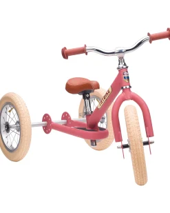 Bici Senza Pedali Vintage - Rosa Opaco - dai 15 mesi!