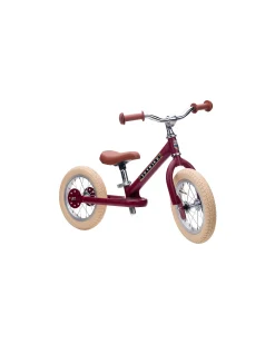 Bici Senza Pedali Vintage - Rosso Opaco - dai 15 mesi!