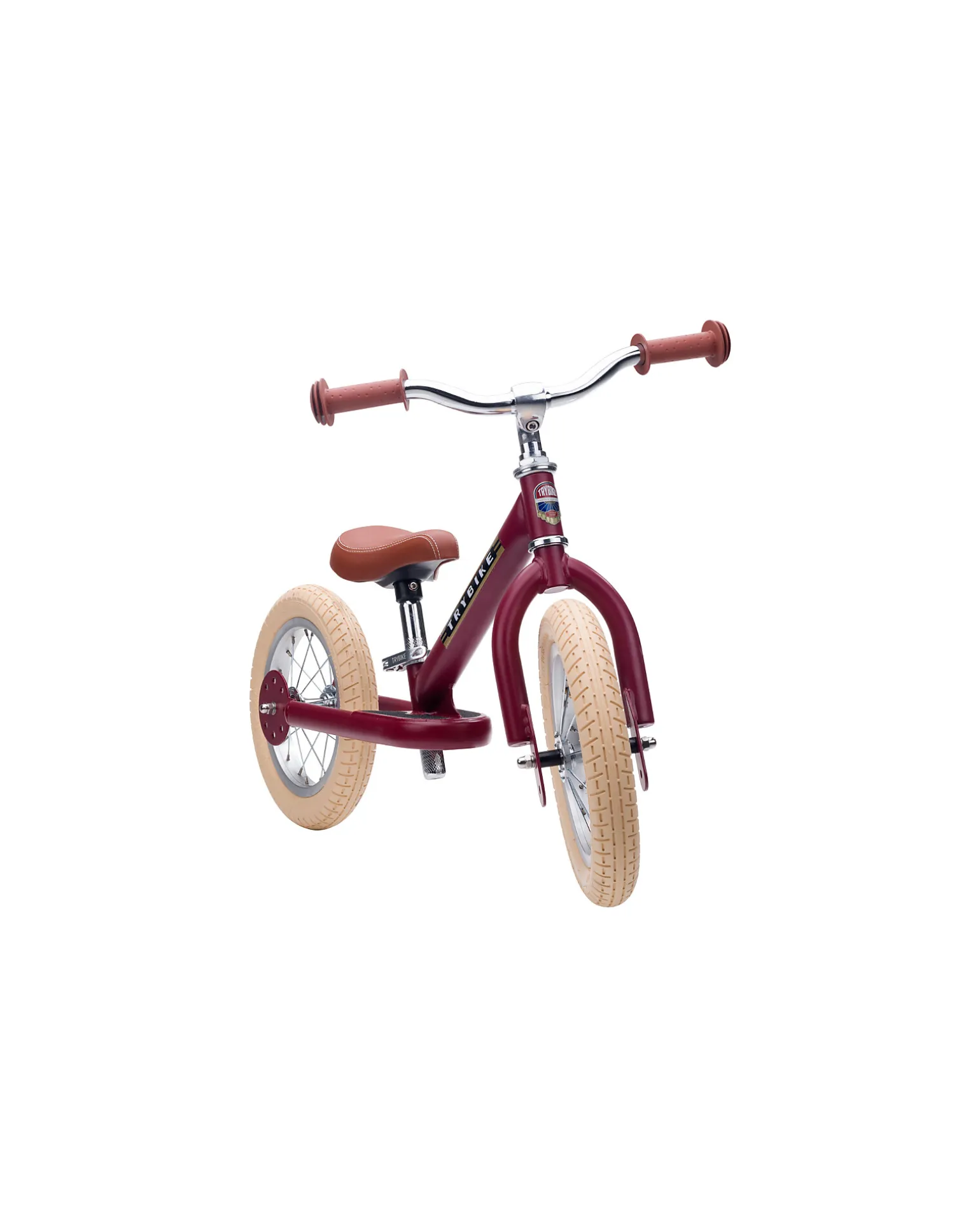 Bici Senza Pedali Vintage - Rosso Opaco - dai 15 mesi!