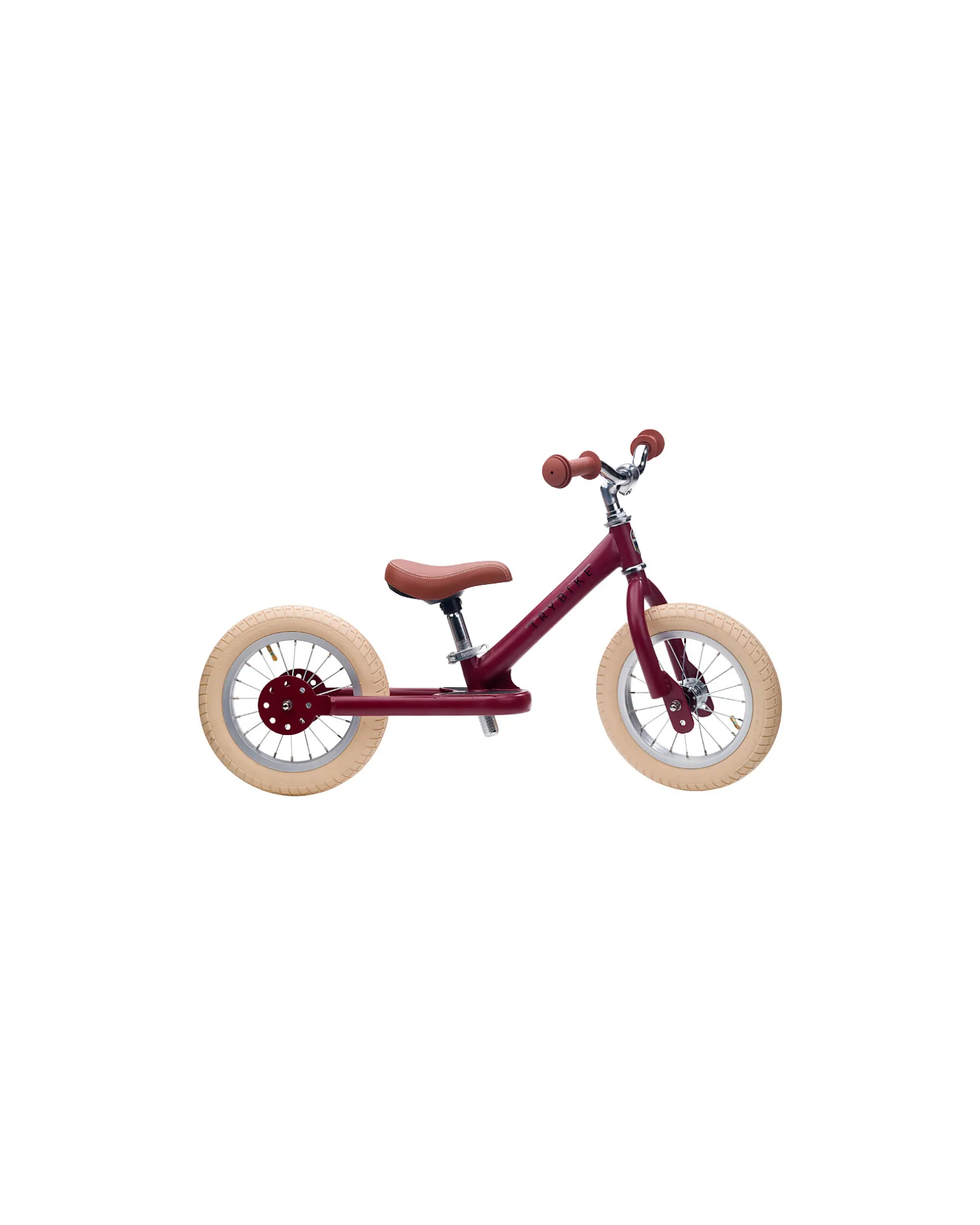 Bici Senza Pedali Vintage - Rosso Opaco - dai 15 mesi!