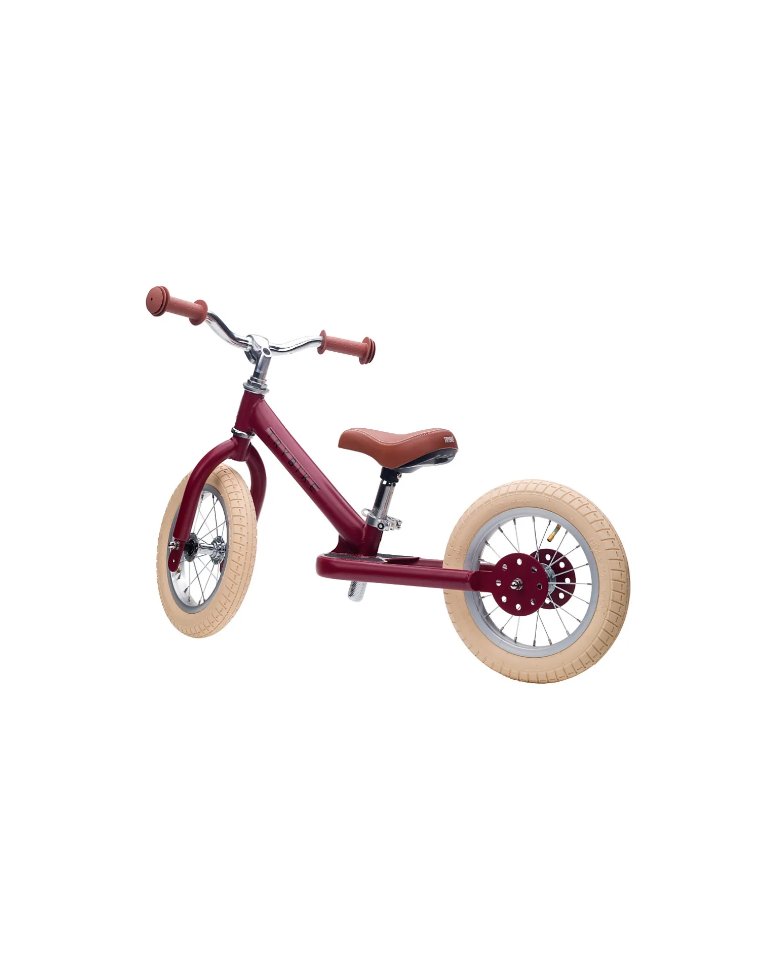 Bici Senza Pedali Vintage - Rosso Opaco - dai 15 mesi!