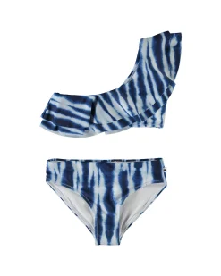 Bikini - Tie Dye Vertical - Poliestere Riciclato dalla Plastica! - Certificazione GRS