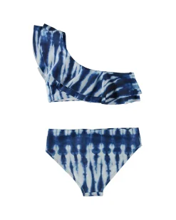 Bikini - Tie Dye Vertical - Poliestere Riciclato dalla Plastica! - Certificazione GRS