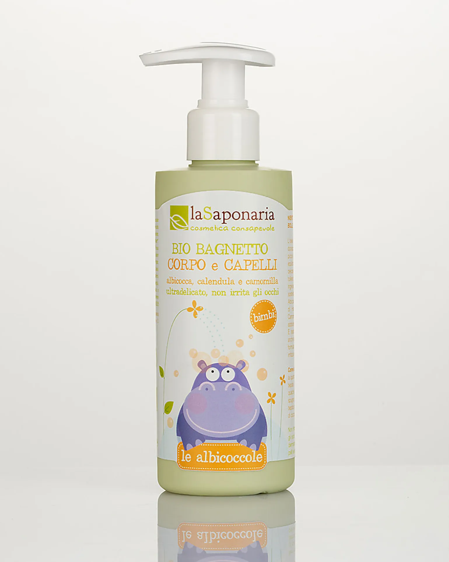 Bio Bagnetto Corpo e Capelli, 200 ml - Ultradelicato, no lacrime