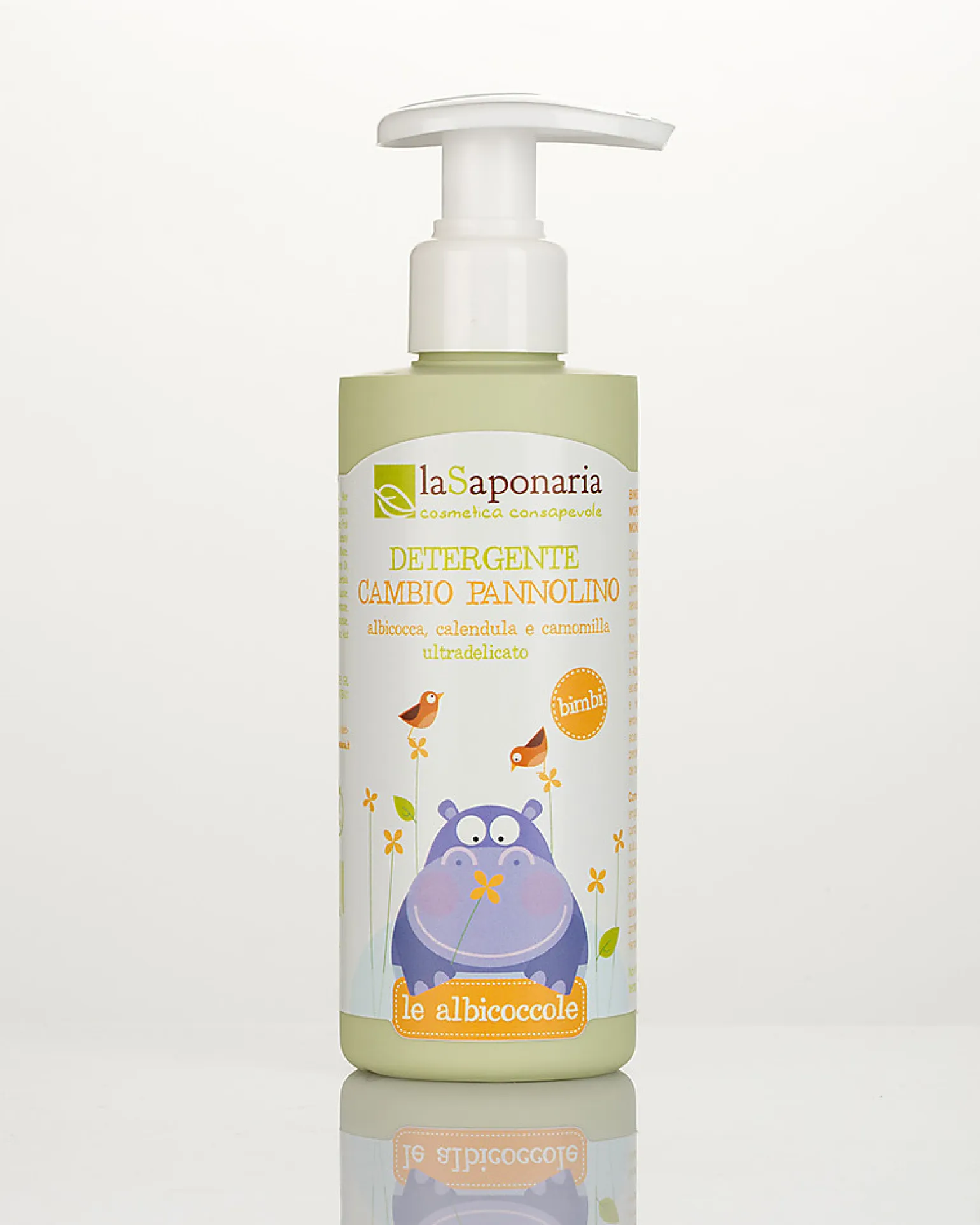 Bio Detergente Cambio Pannolino, 200 ml - Ultradelicato