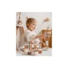 Blocchi Impilabili in Legno FSC - 50 Pezzi - Beige - 18+ m