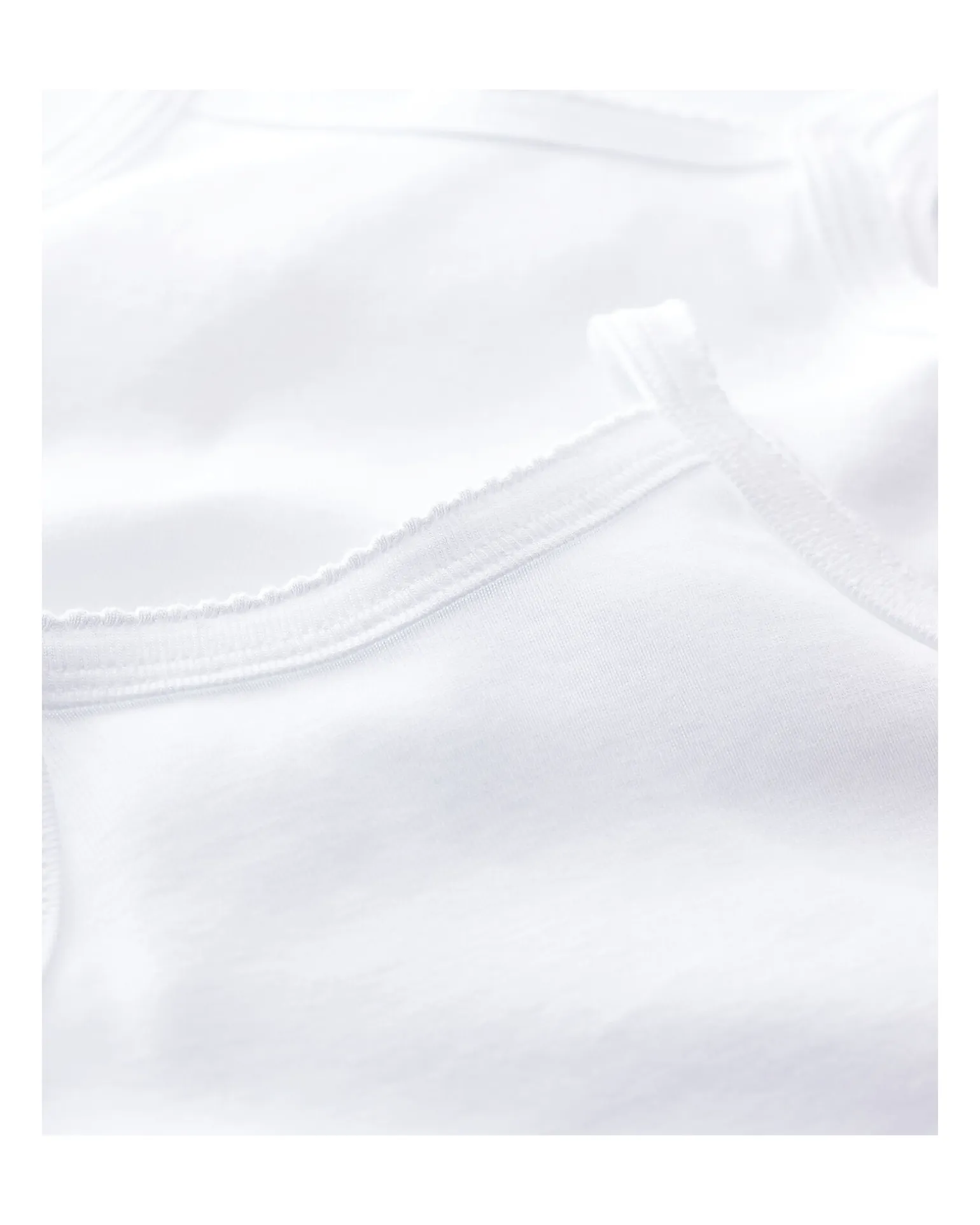 Body con Spalline, Pacco da 2 - Bianco - 100% Cotone