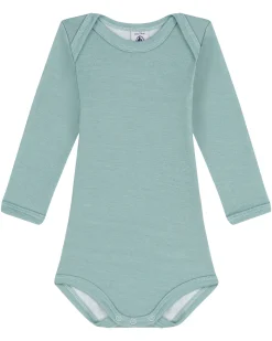 Body Manica Lunga - Verde - 100% Cotone