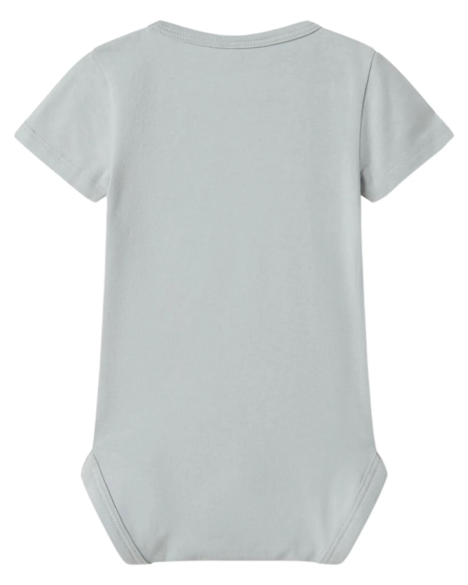 Body Maniche Corte - Pearl Blue - Cotone Bio