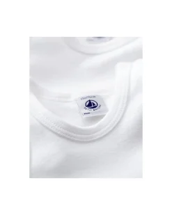 Body Senza Maniche, Pacco da 2 - Bianco - 100% Cotone