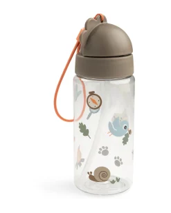 Borraccia Antigoccia con Cannuccia - Tiny Trails - Sabbia - 350 ml
