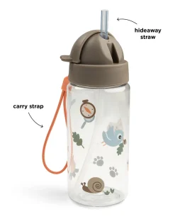 Borraccia Antigoccia con Cannuccia - Tiny Trails - Sabbia - 350 ml
