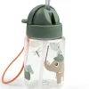 Borraccia Antigoccia con Cannuccia - Tiny Trails - Verde - 280 ml