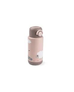 Borraccia Antigoccia Termica per Bambini 340 ml - Tiny Farm - Cipria
