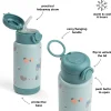 Borraccia Antigoccia Termica - Tiny Farm - Blu - 340 ml - 7,5 x 19 cm