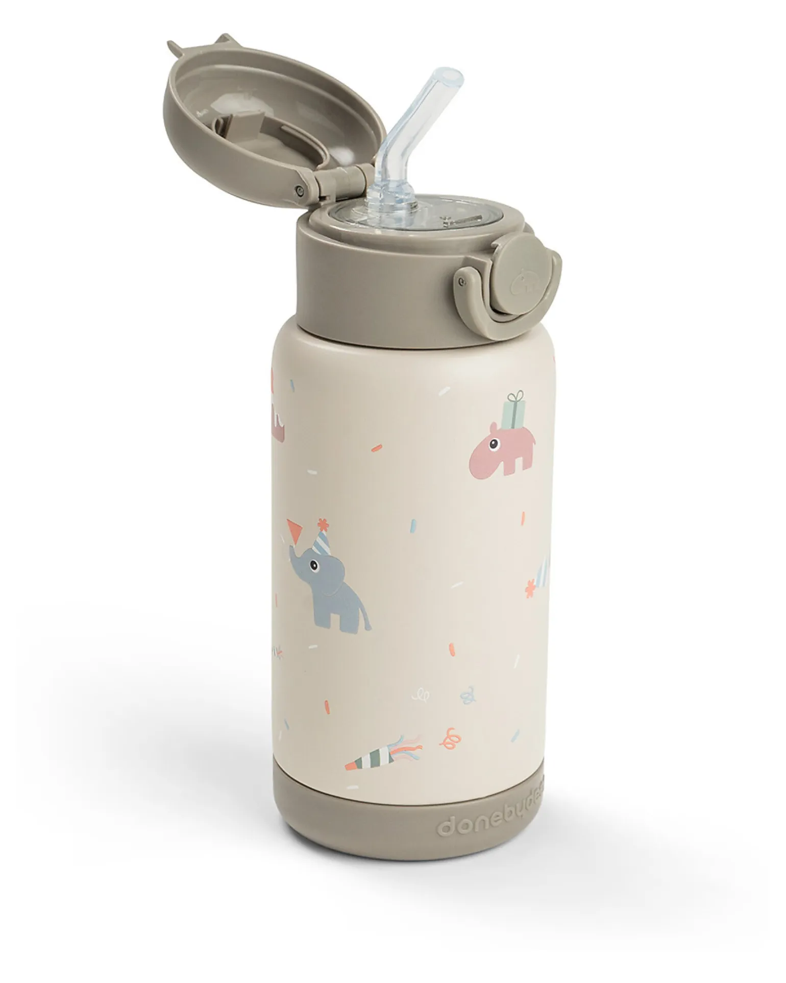 Borraccia Antigoccia Termica - Celebration - Sabbia - 340 ml - 7,5 x 19 cm