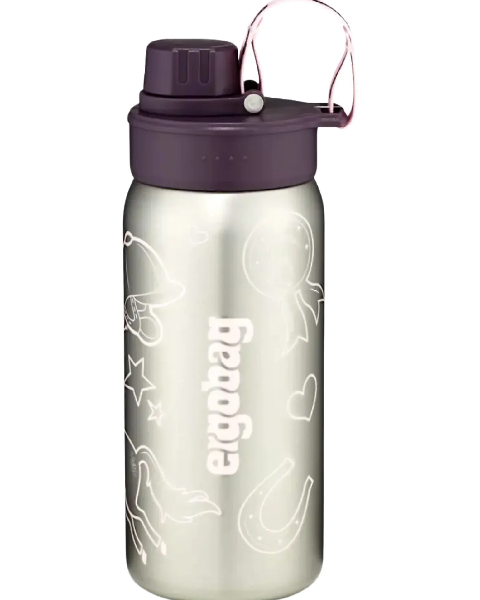 Borraccia con Apertura easy-to-drink - 500 ml - Lilla - Senza BPA