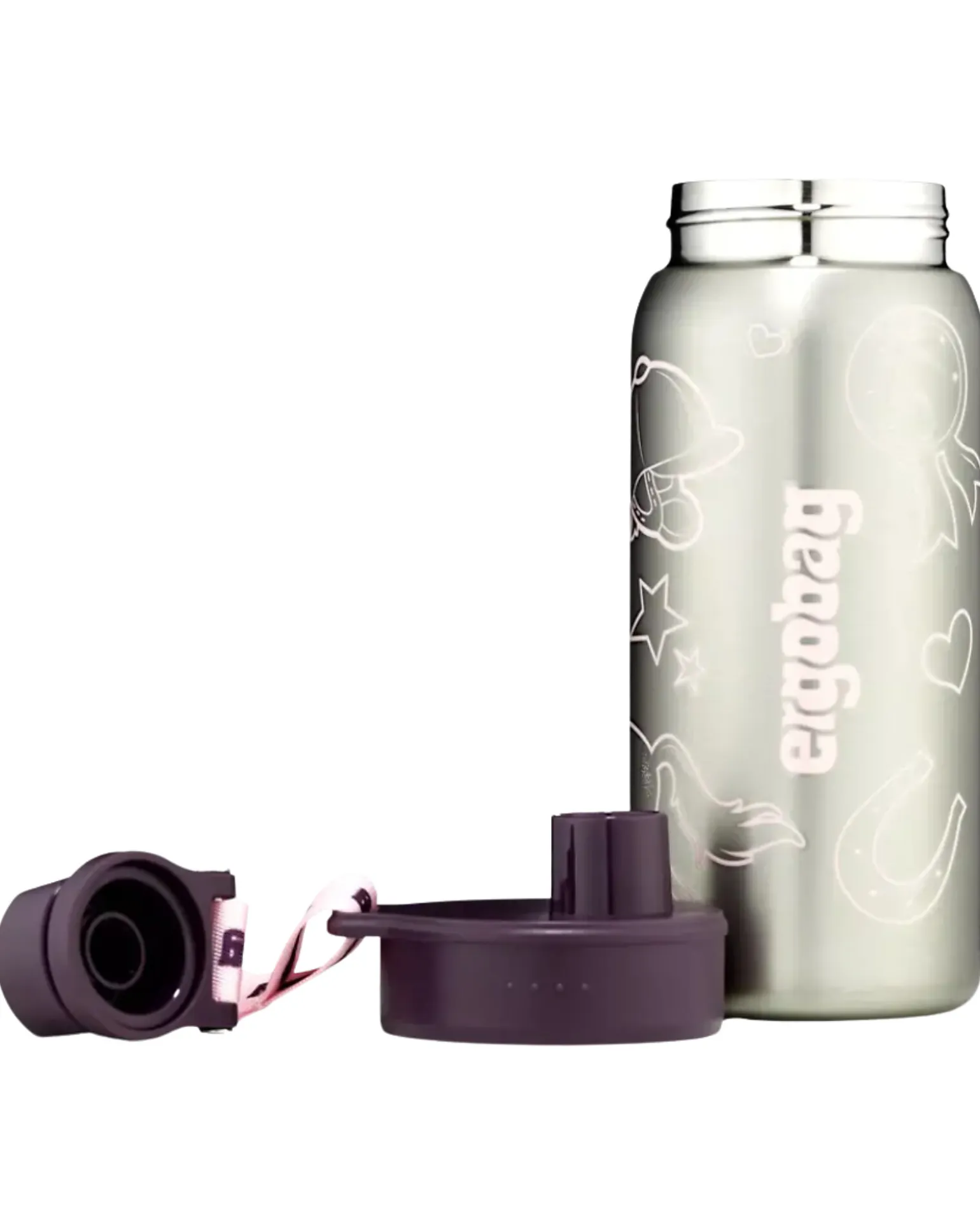 Borraccia con Apertura easy-to-drink - 500 ml - Lilla - Senza BPA