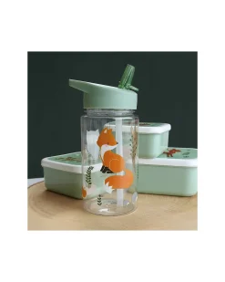 Borraccia con Cannuccia 450 ml - Amici della Foresta - Senza BPA!